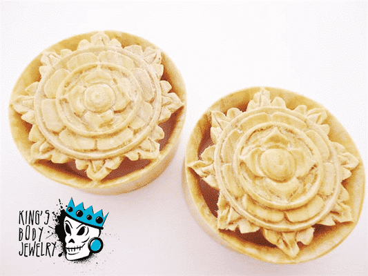 Crocodile Wood Big Flower Tunnels (7/8 inch)