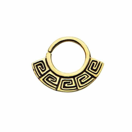 Brass Septum Ring (14 gauge)