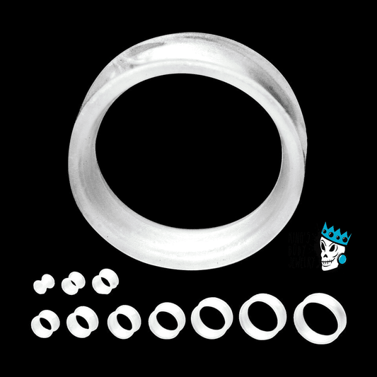 Pearlescent White Skin Eyelets (2 g - 1 inch)