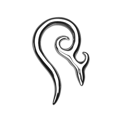 Ornate Stainless Steel Spirals (12 gauge-0 g)