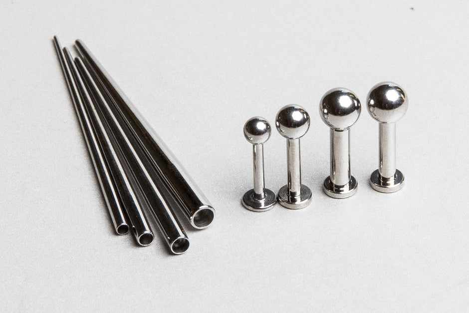 Stretcher Earrings, Ear Stretching Sizes, Taper & Gauge Stretching Kit