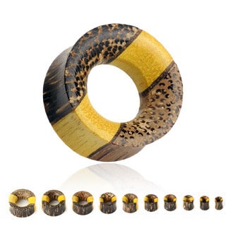 Three Wood Tunnels (2 gauge - 1 inch)