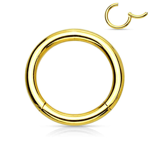Gold Segment rings (16 gauge - 10 gauge)