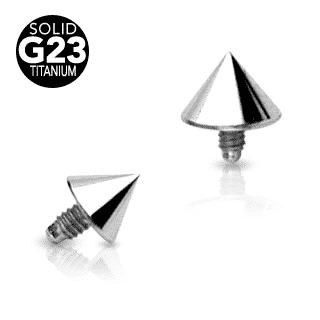 Titanium Spike Micro Dermal Top (14 gauge)