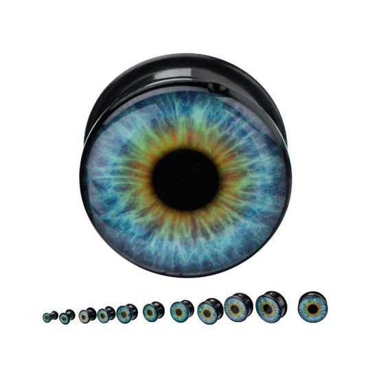Eyeball Plugs (0 gauge - 1 inch)