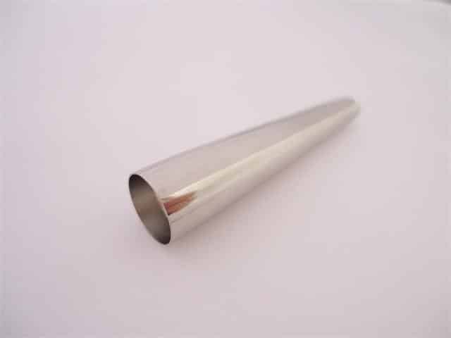 Concave Stainless Steel Taper (18 gauge - 1 inch)