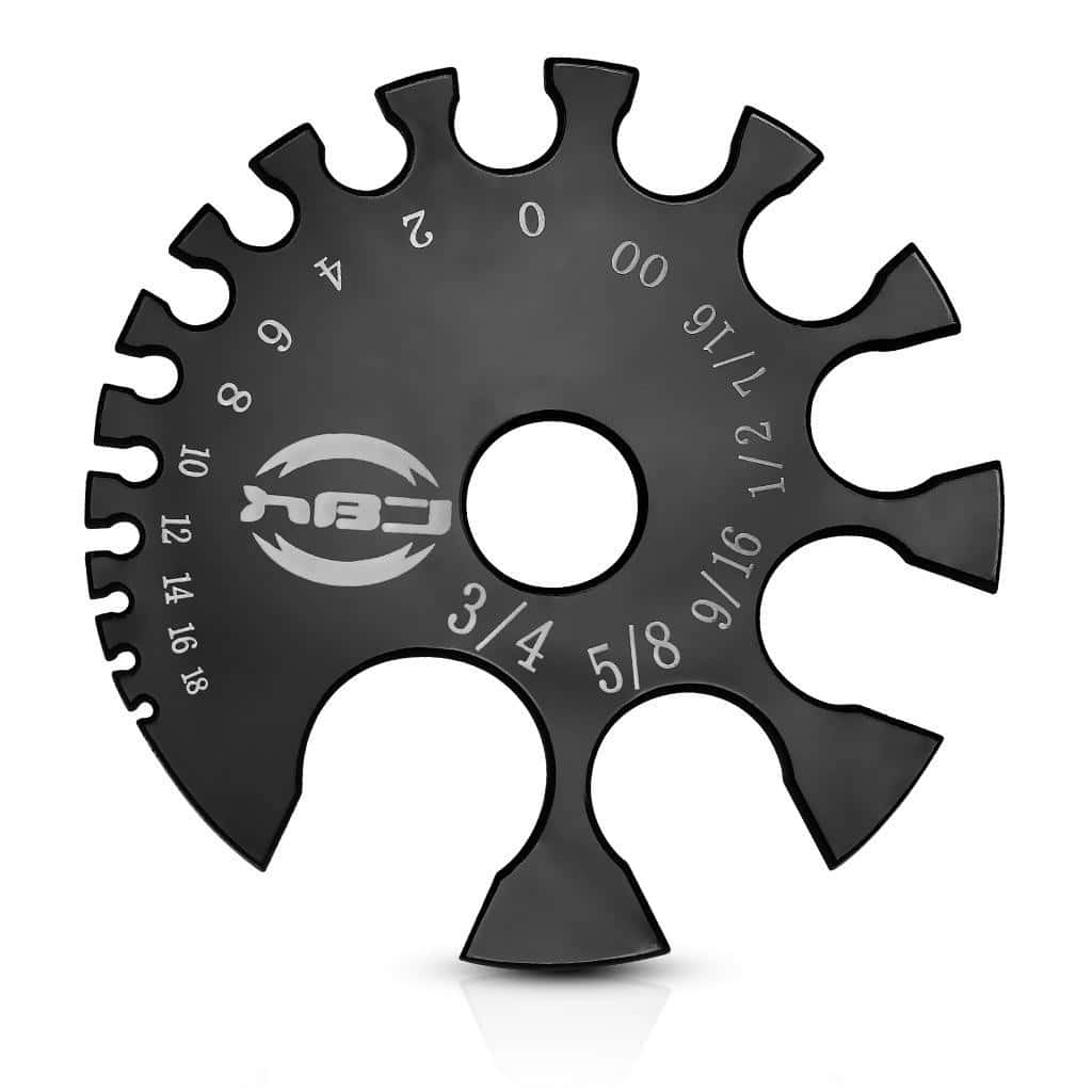 Stainless Steel Gauge Wheel King's Body Jewelry