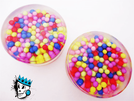 Colorful Dot Plugs (7/8 inch)