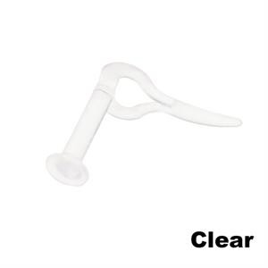 KAOS Silicone Heart Labret Retainer (18 - 14 gauge, 5/16")