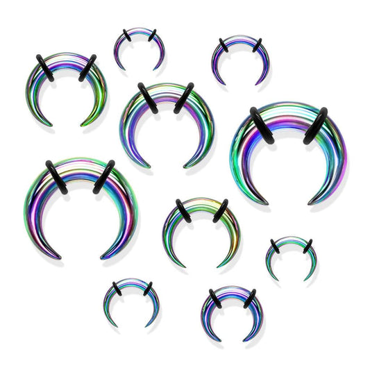 Multi Colored Anodized Stainless Steel Pinchers (14 gauge-00 gauge)