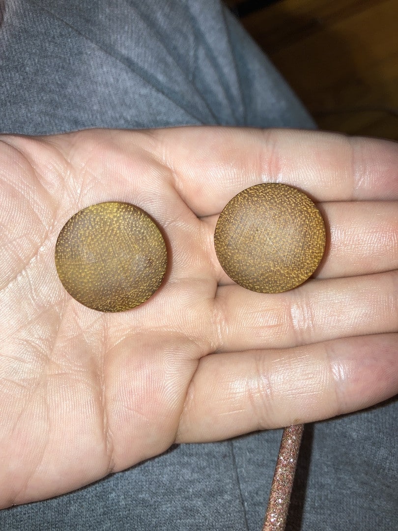 Jackfruit Wood Plugs - (8 gauge - 2 inch)