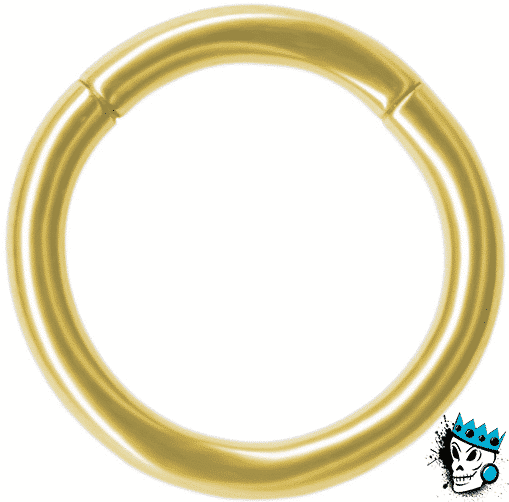 Gold Segment rings (16 gauge - 10 gauge)