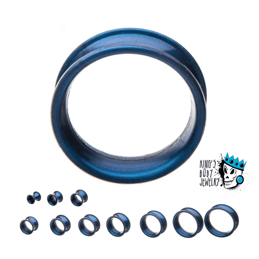 Sapphire Blue Skin Eyelets (2 g - 1 inch)