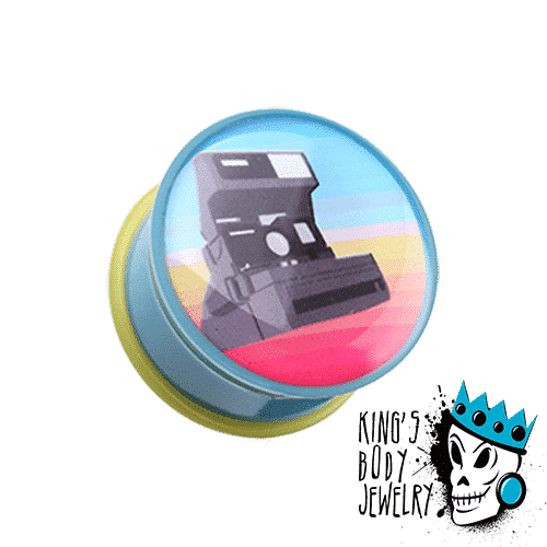 Polaroid Camera Plugs (2 gauge - 1 inch)