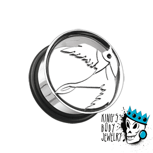 Steel Sparrow Eyelets / Plugs (4 gauge - 1 inch)